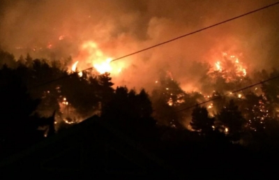 Parku i Thethit në flakë, ende nuk po ndërhyet