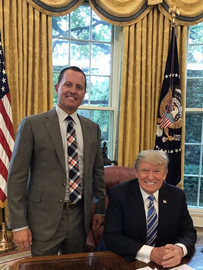 Trump emëron drejtues të Zbulimit Kombëtar,Richard Grenell