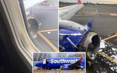 SHBA, shpërthen motori i avionit në ajër, humbet jetën një grua