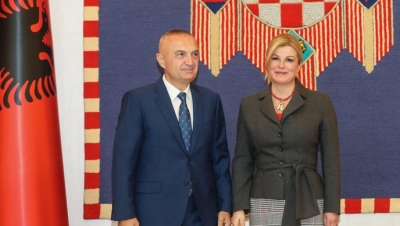 FOTO/ Vizita zyrtare e Metës, jehonë e madhe në mediat e Kroacisë