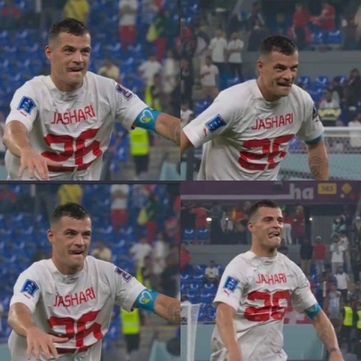 Xhaka shpallet lojtari i ndeshjes nga FIFA dhe feston duke iu kujtuar serbëve… Adem Jasharin