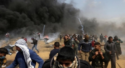 Protesta në Gaza dhe Bregun Perëndimor kundër  planit të paqes