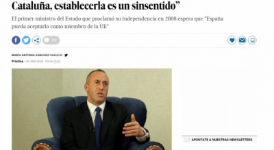 Haradinaj përpiqet të bind Kryeministrin e Spanjës: Nuk e pranojmë Katalonjan