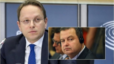 “Skandal diplomatik”, Daçiç sulmon verbalisht Komisionerin Evropian