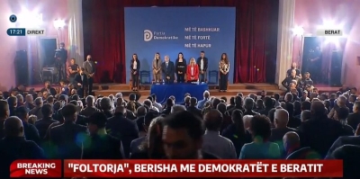 Demokratët e Beratit presin me entuziazëm liderin historik Sali Berisha