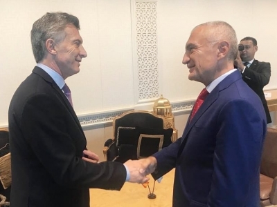 New York/ Presidenti Meta takon Presidentin e Argjentinës, Mauricio Macri