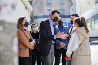 Basha takon qytetarë e biznese në njësinë nr.9 në Tiranë: S’vij me premtime, por me plan pune! Keni fjalën time se…
