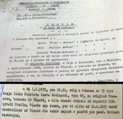 1975/Francezja 69-vjeçare që vdiq në kampin e Kuçovës