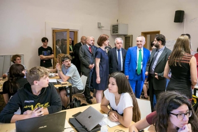 Presidenti Meta në Universitetin e San Marinos, takim edhe me shqiptarë
