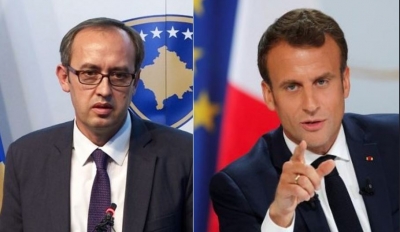 Kryeministri i Kosovës Hoti sot në Paris, takim me Presidentin Macron