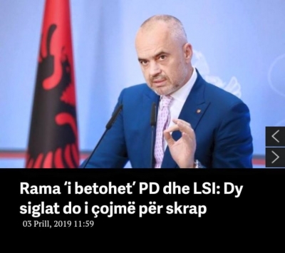 “Betimi” i Ramës, Strazimiri: Do shkojë për skrap si Renzi