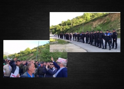 VIDEO/ Në jug Rama u nxjerr protestuesve kordonet me policë