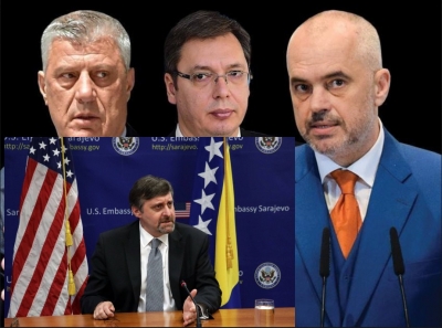 SHBA distancohet nga pazari Vuçiç-Thaçi-Rama, për shkëmbime territoresh!