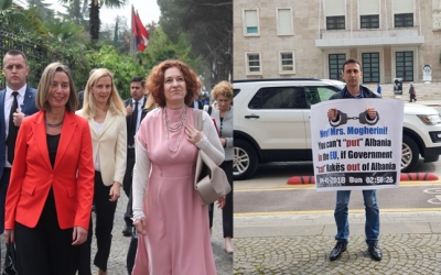 Video dhe foto/ Qytetarët pro kuksianëve, presin Mogerinin me protesta