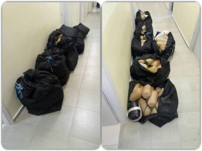 Kapen me 125 kg drogë në kufi me Greqinë, arrestohen 7 shqiptarë