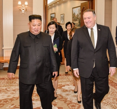Pompeo: Përparim në bisedimet mbi çarmatimin bërthamor më Korenë e Veriut
