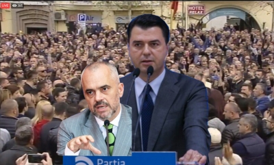 “O demokraci o vdekje”/ Basha-Ramës: Thirri mendjes, populli do të përgjigjet sy për sy e dhëmb për dhëmb