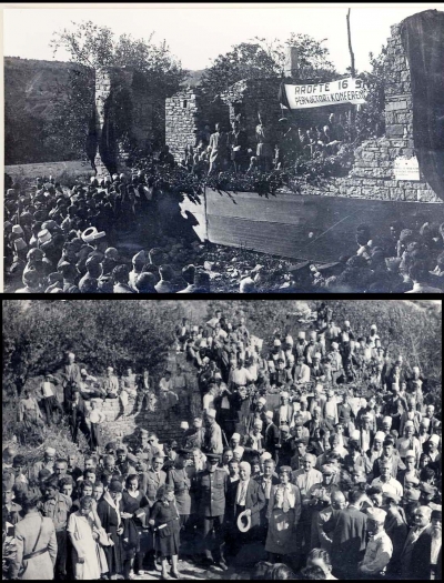 Peza n&#039;Fest 1945, brohoret për mareshalin Tito