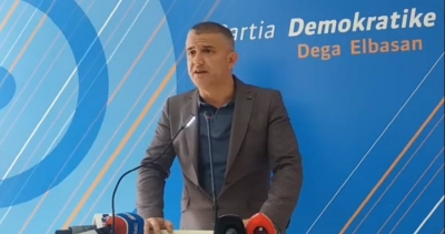 Protesta e 13 prillit/Kreu i degës se PD Elbasan, Eugen Isai thirrje qytetarëve: Të marrim pjesë masivisht