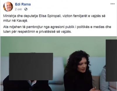 Vokshi ultimatum Ramës: Shkarko Spiropalin, hiq videon për 1 orë