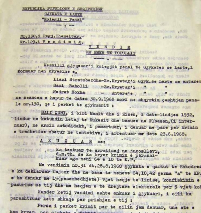 Dy herë i dënuar për arratisje, i ridënuar në revoltën e Spaçit, afro 33 vjet i burgosur