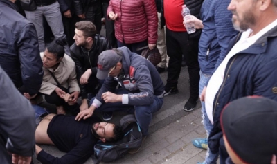 Dhuna e policisë/ Plagoset një tjetër protestues