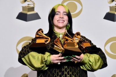 Grammy Awards 2020, Billie Eilish hyn në histori në mbrëmjen kushtuar Kobe Bryant