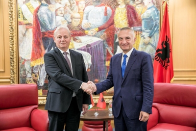 Presidenti Meta priti Kryetarin e Bashkisë së Budapestit, István Tarlós