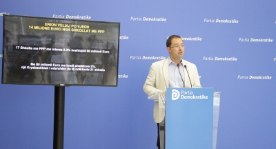 PD: Veliaj vjedh 14 milionë euro me projektin e shkollave me PPP