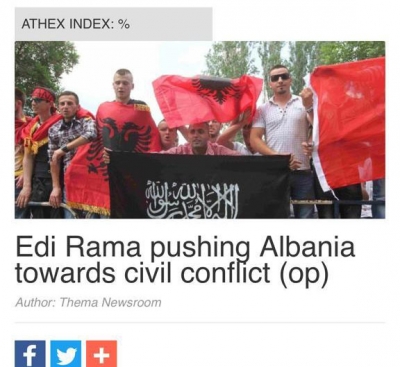 Edi Rama shtyn Shqipërinë drejt konfliktit civil