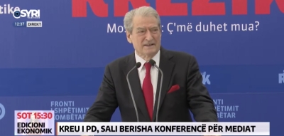 Protesta e 12 nëntorit/ Berisha: Patëm takim shumë të mirë me Metën