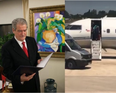 JA VIDEO/ Berisha: Madamë Rama (Basha) udhëton me charter privat