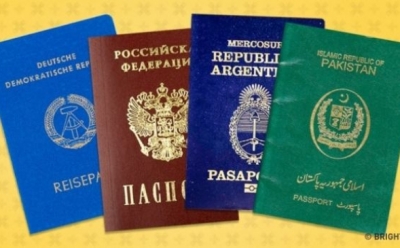 E dinit se janë vetëm katër ngjyra të pasaportave në botë?!