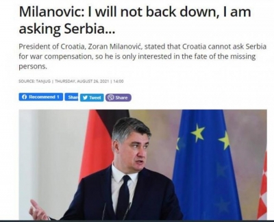 Marrëdhënia ‘speciale’ Rama-Vuçiç, vjen paralajmërimi i fortë nga presidenti i Kroacisë