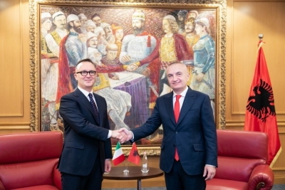 Takimi me ambasadorin Bucci, Meta: Italia një partner i pazëvendësueshëm i Shqipërisë
