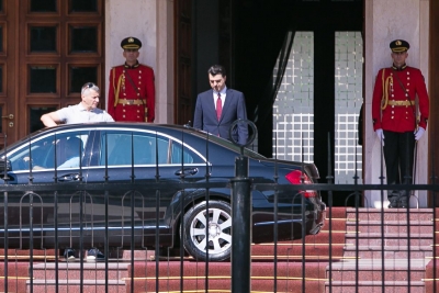 Basha shkon në Presidencë takon Ilir Metën