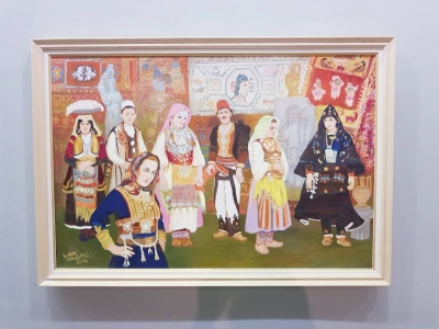 Etnografia dhe arkeologjia e Shqipërisë, në penelin e piktorit Rakip Shabani