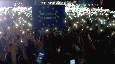 Mesazhi i Bashes ne nje video: Europa e degjoi zerin e shqiptareve! Koha e zgjidhjes politike me qeveri tranzitore