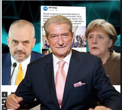 Ndërhyrja të manipuluar lajmet në Deutsche Welle, Berisha: Rama, si gangster edhe në Berlin!