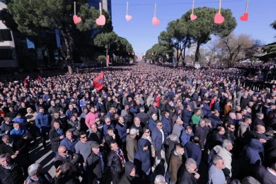 Berisha për protestën: Cunam që lebetiti narkoshtetin dhe u bë lajm botëror