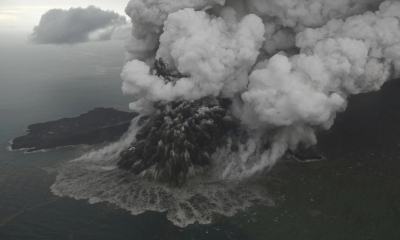 Kolapsi dramatik i shpërthimit të vullkanit në Indonezi