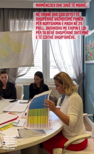 Kryemadhi:Në Tiranë dhe çdo qytet të Shqipërisë vijojmë punën për ndryshimin e madh më 25 prill