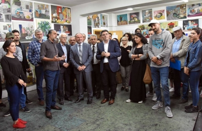 Në Universitetin e Tetovës u hap ekspozita  tradicionale e studentëve të Artit Figurativ