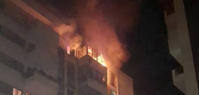 Përfshihet nga flakët apartamenti në Lezhë, zjarri shkakton panik tek banorët