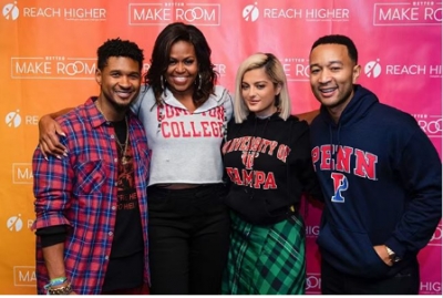 Bebe Rexha takohet me Michelle Obamën