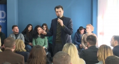 Basha: Akti i parë që qeveria e Partisë Demokratike do të ndërmarrë, është anulimi i Ligjit për Arsimin e Lartë