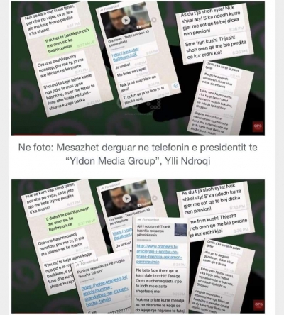 Fytyra e vertete e Erion Veliajt!Provat e pakundershtueshme te kercenimeve qe Veliaj i dergonte Ylli Ndroqit.