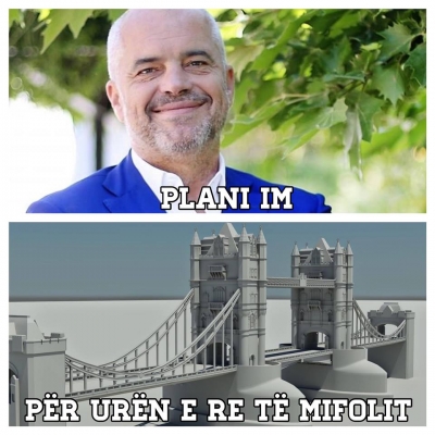 Kopjoi fill e për pe projektin gjeorgjian, plasin memet në rrjet për Ramën