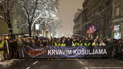 Sërish protesta kundër Vuçiqit