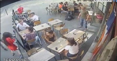 Video/ Reagon ndaj ngacmimit në rrugë, goditet me shpullë në mes të Parisit